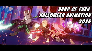 Band of Furs - Halloween Twitch Intro 2025 - 2D Animation