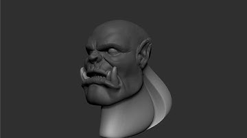 Orc Sculpt Zbrush Timelapse