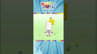 Numberblocks World - Meet Numberblock Thirteen and Learn How to Trace the Number 13 | BlueZoo Games