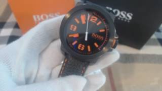 hugo boss orange and black watch