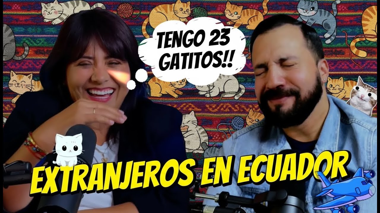 🇵🇪🇪🇨🎙️PERUANOS EN ECUADOR : ¨EN GUAYAQUIL ME ENAMORÉ DE LOS GATITOS¨