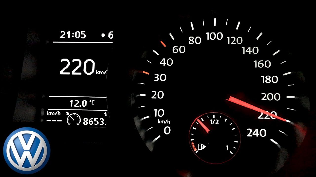 2013 VW Golf 6, 2.0 TDI 103 kW, 0220 km/h acceleration