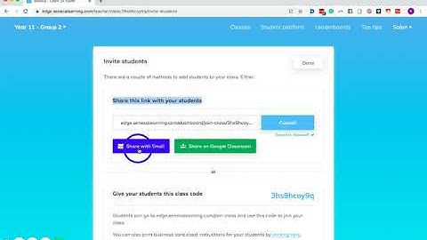 How to add students to class on Seneca