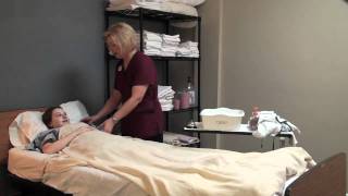 Completing a Bed Bath - CNA State Board Exam Skill