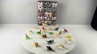 2023 Dinosaur Advent Calendar for Kids, 24 Days Dinosaur Christmas Countdown Calendar Toys