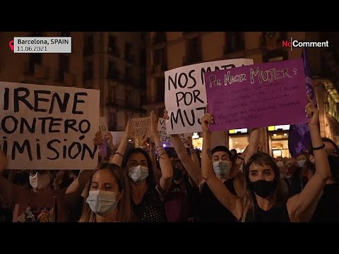 Women Protest in Spain after body of missing girl found