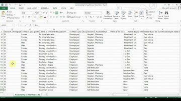 How to convert questionnaires from google forms to excel and from excel to SPSS📚