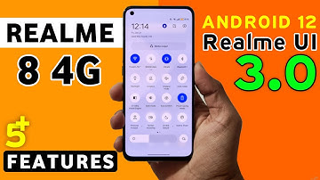 Realme 8 Realme Ui 3.0 Update Features | 5+ Hidden Features | Realme 8 NewUpdate Android 12 #Realme8