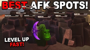 BEST AFK SPOTS!! in The Forge Roblox