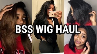 AFFORDABLE WIG HAUL & TRY ON| BSS WIG EDITION| SYNTHETIC WIG GEMS