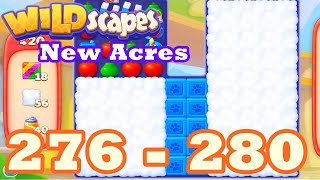 Wildscapes: New Acres Level 276 - 280 HD Gameplay | 3 match puzzle | android | 277 | 278 | 279 | IOS