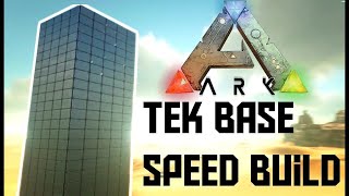 Ark | Speed Build Tek Base!