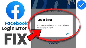 How To FIX FaceBook Login Error! Recover Your Facebook Account if You Can