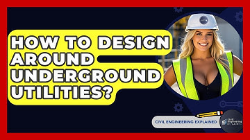How To Design Around Underground Utilities? - Civil Engineering Explained