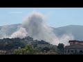 Widespread Israeli strikes continue in southern Lebanon