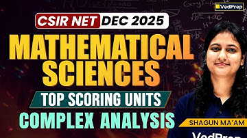 CSIR NET Mathematical Sciences 2025 | IIT JAM Maths 2026 | GATE Maths 2026 | CUET PG Maths 2025