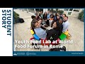 Vlog youth food lab 2023 at the fao world food forum flagship event rome a student story by yasmin