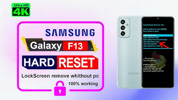 SAMSUNG F13 :- HARD RESET | FORGOT PATTERN PIN PASSWORD | (WITHOUT PC) ANDROID 14