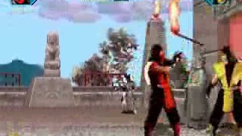 MUGEN |\/| Ermac (me) VS Scorpion