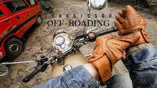 Royal Enfield Classic 500 | Off-roading | GoPro | Raw Sound | #royalenfield #royalenfieldrides