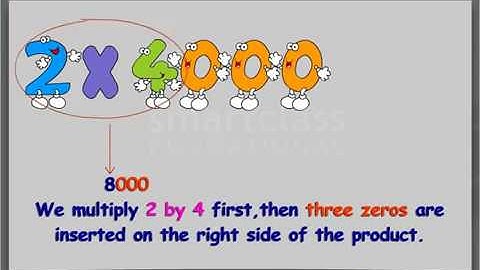 Class 4 Mathematics - Multiplication by 10, 100 and 1000