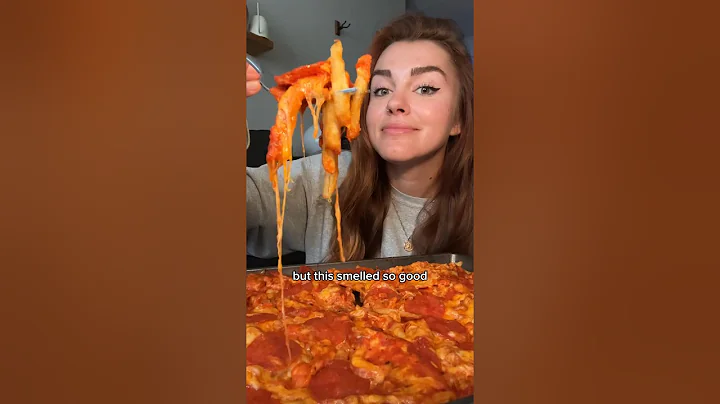 Letting my for you page decide what I eat for a day! #foodie #shorts #eating #pizza