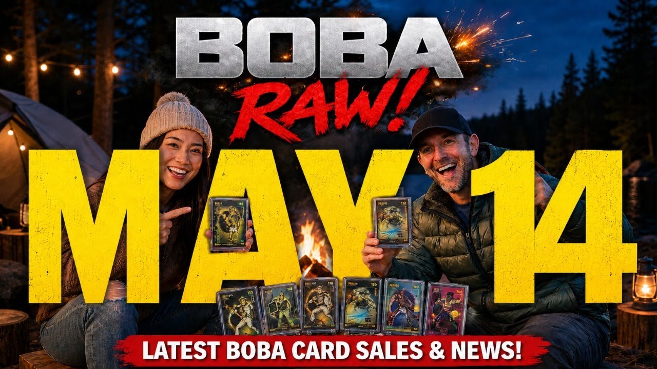Bo Jackson Griffey Double Megas On The Upswing!  BOBA Raw May 14 2026
