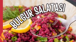 Şalgamlı Bulgur Salatası 💜 Rengine ve Lezzetine Hayran Kalacaksınız 🤩