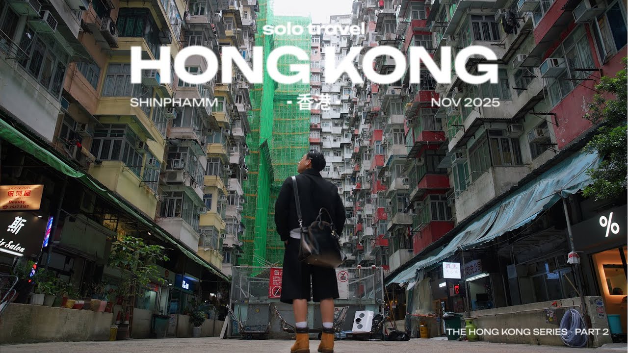 1 mình khám phá những TOÀ NHÀ QUÁI VẬT ở Hong Kong | The Hong Kong series - part 2 | SHINPHAMM