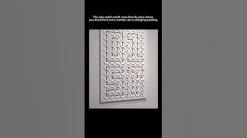 It’s one of the strangest and most intelligent clocks in the world! 🕑