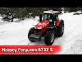 ОБЗОР ТРАКТОРА MASSEY FERGUSON 8737 S. ПЕРВЫЙ В ОБЛАСТИ.