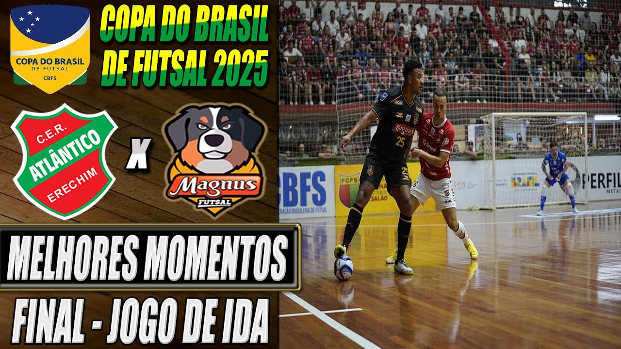 Atlântico X Magnus | FINAL | Jogo de Ida | Copa do Brasil de Futsal 2025 (04/10/2025)
