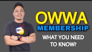 PAANO MAG REGISTER FOR OWWA MEMBERSHIP