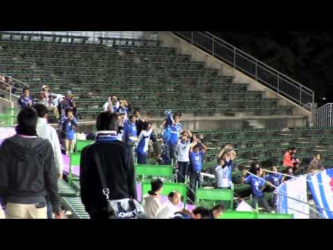 2011 J2 7節　ファジアーノ岡山vsカターレ富山　コール合戦
