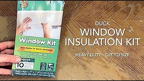🔥 Duck Brand Window Insulation Kit - Ultimate Winter Protection! 🏠❄️ (Unboxing & Product Reveal)