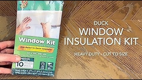 🔥 Duck Brand Window Insulation Kit - Ultimate Winter Protection! 🏠❄️ (Unboxing & Product Reveal)