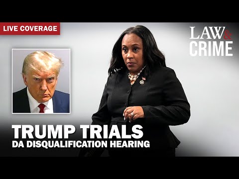 LIVE: Trump Trials — Top Prosecutor Disqualification Hearing — GA v. Trump et al. Day 2 (Part 2)