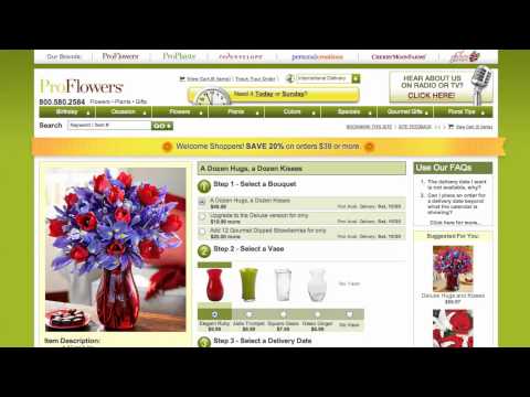 ProFlowers Coupon Code 2013 – How to use Promo Codes and Coupons for ProFlowers.com