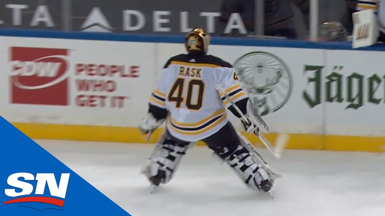 NHL playoffs: Tuukka Rask furious after losing skate blade