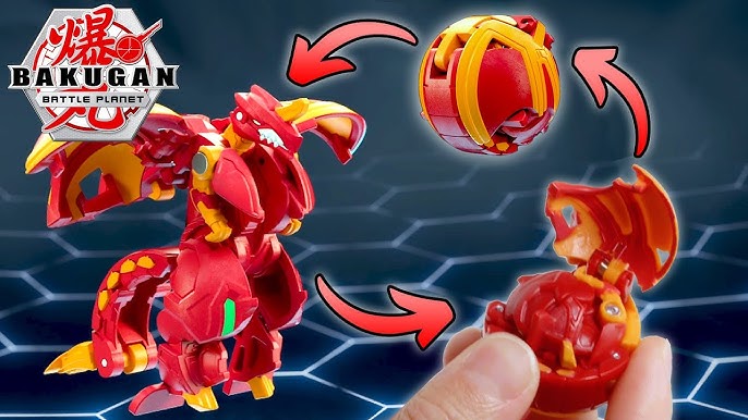 How To Fold Dragonoid Maximus  Bakugan Battle Planet 