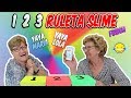 UN DOS TRES RULETA de SLIME con ABUELAS 1 2 3 ROULETTE SLIME Fusion Momentos Divertidos