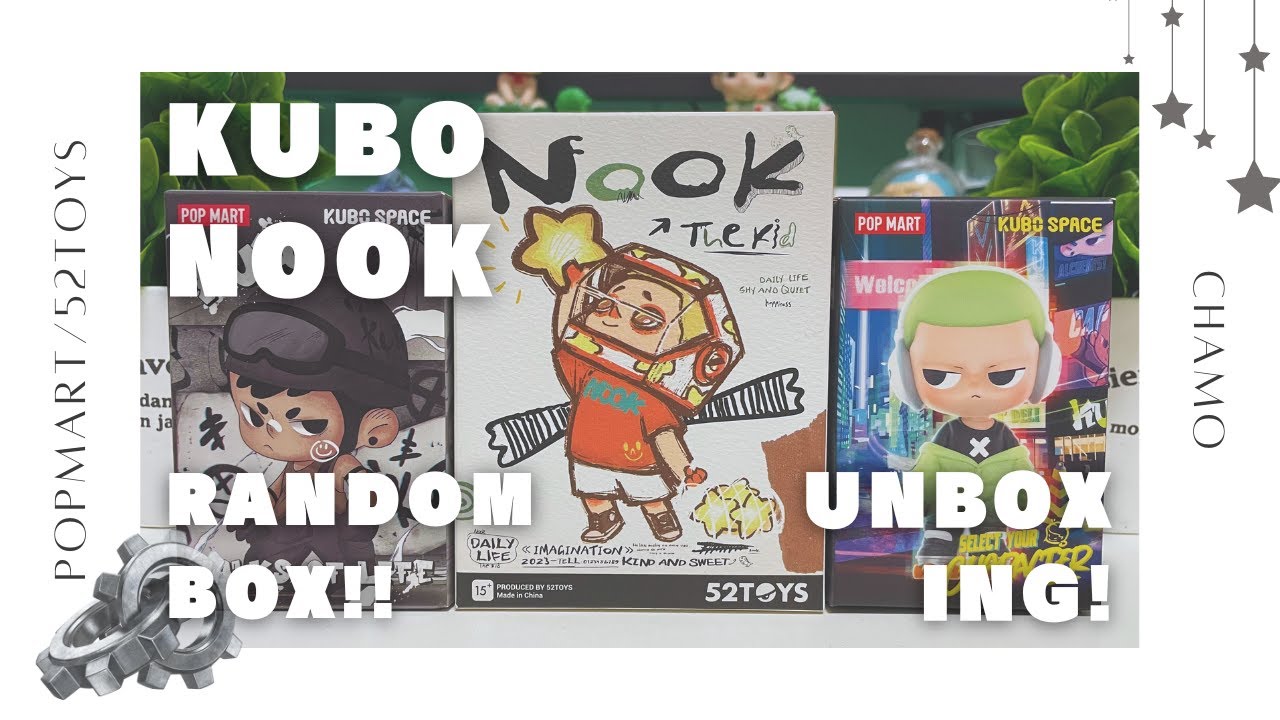 【POPMART│52TOYS】俺たち坊主頭！共通点のあるキャラ同士で開封していくぜ！💪