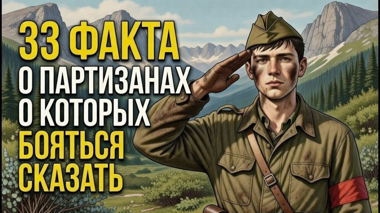 33 факта про партизан СССР, о которых запрещали писать в газетах.