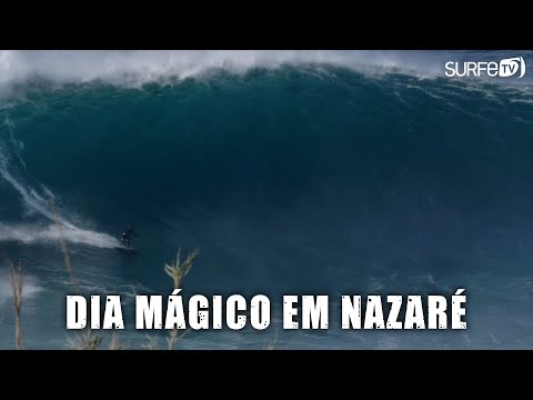 Dia Mágico em Nazaré #Portugal #Nazare #Surfing