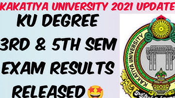 Kakatiya University 3rd & 5th Semester Results Released//How to Check The Results//KU Latest Update