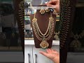 Three Layer Stone with Lakshmi Pendant Haram From 'Sujatha Gold Covering'