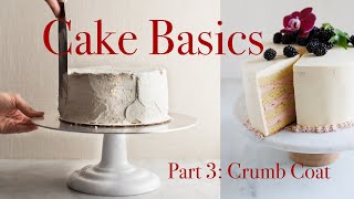 How to Crumb Coat a Cake