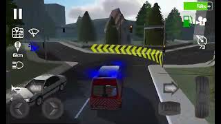 Mercedes sprinter ambulans aracı ile hastaları hastaneye götürüyoruz