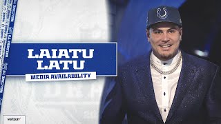 2024 NFL Draft Night 1 | Laiatu Latu Media Availability