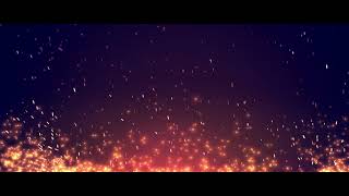 Digital Fire Sparks Effect ║60 Minutes ║ Longest !! ❤ Video Editors Free Moving Background VJ CGI